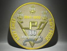 RARE Authentic Navy Chief Navy Pride 100 Year Anniversary Patch Vintage Military picture