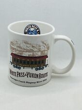 Vintage White Pass Yukon Route Skagway Alaska Railroad Locomotive Coffee Mug Cup picture