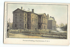Old Vintage Private Postcard of Provincial Building Charlottetown PEI Canada picture