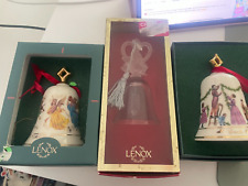 Lenox Christmas Ornaments Bell Lot of 3 Vintage picture