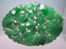 [Ezuki] Antique genuine jade flower openwork carving 6,71g picture
