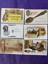 Lot Of (30) Vintage Post Cards Thanksgiving picture