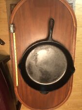 Vintage LODGE 3 Notch #14 Cast Iron Skillet 15 Inch Large Cook Ware Unmarked picture