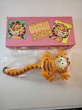 NOS AVON Vintage 1978 GARFIELD BATH BRUSH  Factory Sealed in Plastic With Box picture