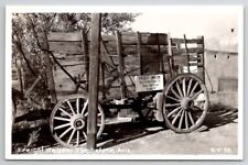 Tombstone AZ RPPC Freight Wagon  Used Early 1880s Bisbee & Tucson Postcard F21 picture