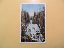 Yellowstone Park Wyoming postcard Kepler Cascades on Firehole River Haynes picture