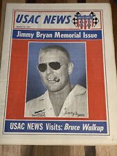 March 28, 1969 USAC News, Jimmy Bryan Memorial Issue picture