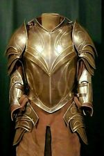 Medieval LOTR Elven Armor Cuirass With Pauldrons Bracers Tassets Christmas LARP picture