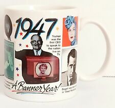 1947 A Banner Year Coffee Mug/Cup 8oz (1994) New/Excellent Condition picture