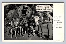 Pritchett CO-Colorado, Orville Ewing & Touring Menagerie, Vintage Postcard picture
