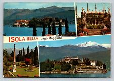 c1973 Beautiful Island Lake Maggiore Italy 4x6