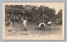 c.1910s -1930s Tracking and Field Foot Race Men Running Sprint Photo Photograph picture