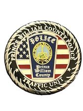 Prince William County Police Department Traffic Unit Challenge Coin Motors PD 5P picture