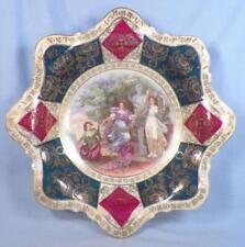 Cabinet Bowl Greek Women in Garden Porcelain Hand Painted Austria Beauty Antique picture