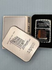 Limited Edition 1999 RJ Reynolds Building 256 Zippo Lighter Rare NEW # 042/256 picture