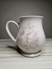 Vintage Denby England Craftsman Floral Pattern Stoneware Round Footed mug 4.5