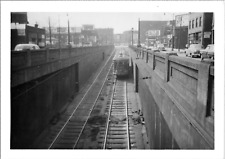 Cleveland Railway Kuhlman Streetcar Trolley Underground Line 1950s Vintage Photo picture