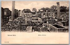 Salona Dalmatia Croatia c1910 Postcard Antique Cemetery picture