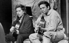 Johnny Cash and Bob Dylan 8x10 Glossy Photo picture