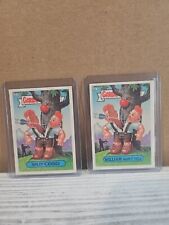 Topps 1987 Garbage Pail Kids-456a and 456b - Split Cord/William Won't Tell picture