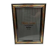 BOWON Solid BLACK GOLD 5” x  7”Polished  Tarnish Resistant Picture Frame Rose picture