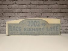 2002 Race Elkhart Lake Large Decal Sticker 18”X 5 3/4” picture