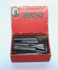 Lot of 12 NOS Vintage R. Esterbrook Co. School Nibs, Fine Firm #1000, w/o box picture