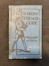 1917 Soldiers French Guide World War I Military Commands Language WWI Army Base picture