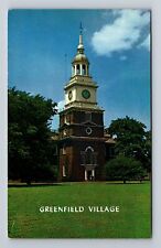 Dearborn MI-Michigan, Henry Ford Museum, Independence Hall Vintage Postcard picture