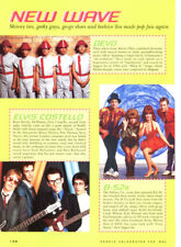 Devo B-52's Elvis Costello Magazine Photo Clipping 1 Page L8333 picture