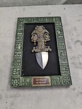 Noble Collection Historia Dagger Of The Maya With Display Shadowbox picture