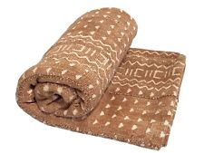 #6061 African Brown Bogolan Textile Mud Cloth 57