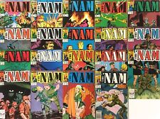 The Nam Marvel Comics 1986 19 Comic Lot picture
