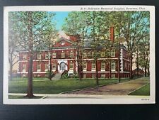 Vintage Postcard 1938, Robinson Memorial Hospital, Ravenna, Ohio (OH) picture