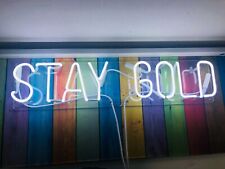 Stay Gold Neon Sign Light Lamp 20