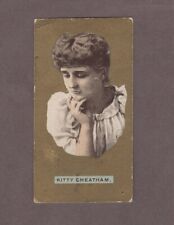 1880's N253 Lorillard Actresses Type 2 Kitty Cheatham picture