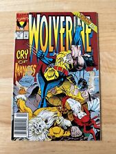 WOLVERINE #51 Marvel 1992 Volume 2 Marc Silverstein, Andy Kubert , Sabertooth picture