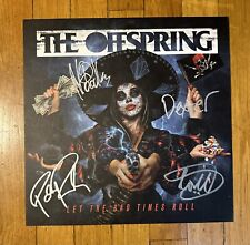 The Offspring Signed Vinyl Insert Bad Times Roll Autograph Blink 182 Green Day picture