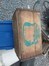Vintage Canada Dry Ginger Ale Advertising Wooden Crate with Metal Trim  picture