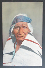 Hosteen Tso Navajo Indian Scout New Mexico NM Unposted Linen Postcard picture