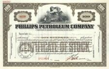 Phillips Petroleum Co. - Specimen Oil Stock Certificate - Merged with Conoco - S picture