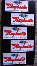 (Lot of 5) Vintage Raybestos racing sticker decals (1990's stock) picture