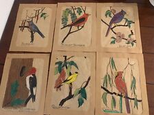 Vintage Bess Bruce Cleveland BIRDS COLORING PAGES AS IS picture