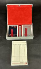British Airways Concorde Playing Card Set With Leather Case picture