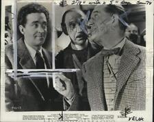 1954 Press Photo Actor Naunton Wayne & co-stars, 
