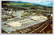 c1960s Ala Moana Shopping Mall Center~VTG Honolulu~Hawaii HI~Vintage Postcard picture