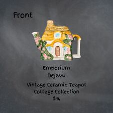 Vintage Ceramic Cottage Teapot picture