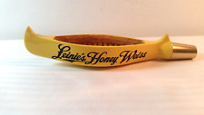 Leinenkugels Leinie's Honey Weiss Beer Tap Handle Short Canoe 7.5 Inch Yellow picture