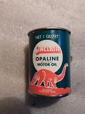 Sinclair Opaline Motor oil Mini can bank Green label picture