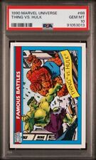 1990 Marvel Universe #88 Thing Vs. Hulk PSA 10 GEM MT picture